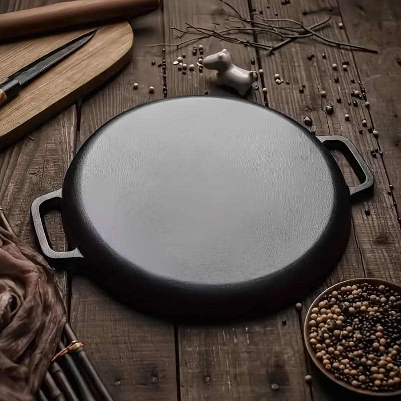 Cast Iron Skillet 11 Inch Even Heat Nonstick