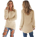 Casual Sweater Lightweight O-Neck Soft Knit