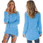 Casual Sweater Lightweight O-Neck Soft Knit
