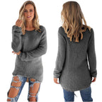 Casual Sweater Lightweight O-Neck Soft Knit