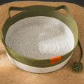 Cat Bed Cooling Hand-Woven Cotton