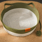 Cat Bed Cooling Hand-Woven Cotton
