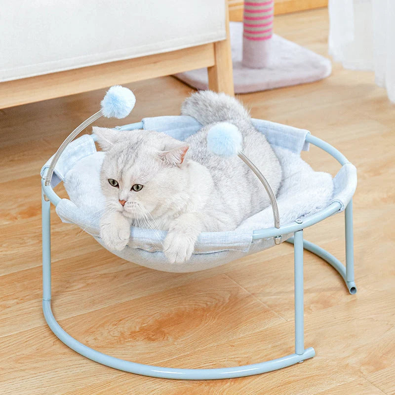 Cat Bed House Plush Long-Pile Machine Washable