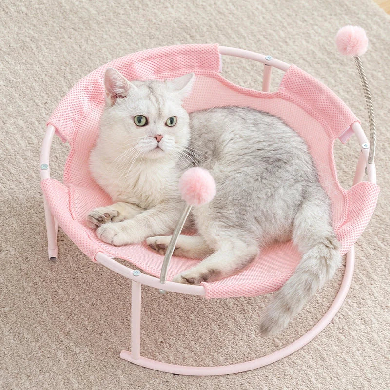 Cat Bed House Plush Long-Pile Machine Washable