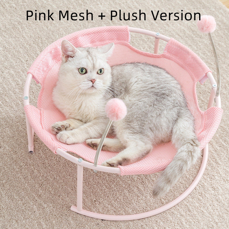 Cat Bed House Plush Long-Pile Machine Washable