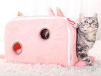Cat Bed & Litter Mat Soft Breathable Machine Washable
