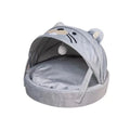 Cat Bed Plush Rainbow Removable Cushion