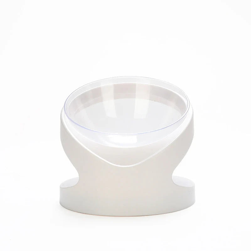 Cat Bowl Ergonomic Diagonal Food-Grade Plastic
