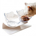 Cat Bowl Orthopedic 15° Tilt Detachable Double Bowls