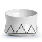 Cat Bowl Shallow & Wide Ceramic Whisker-Friendly