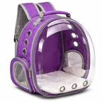 Cat Carrier Backpack Breathable Mesh Padded Straps Airline Approved