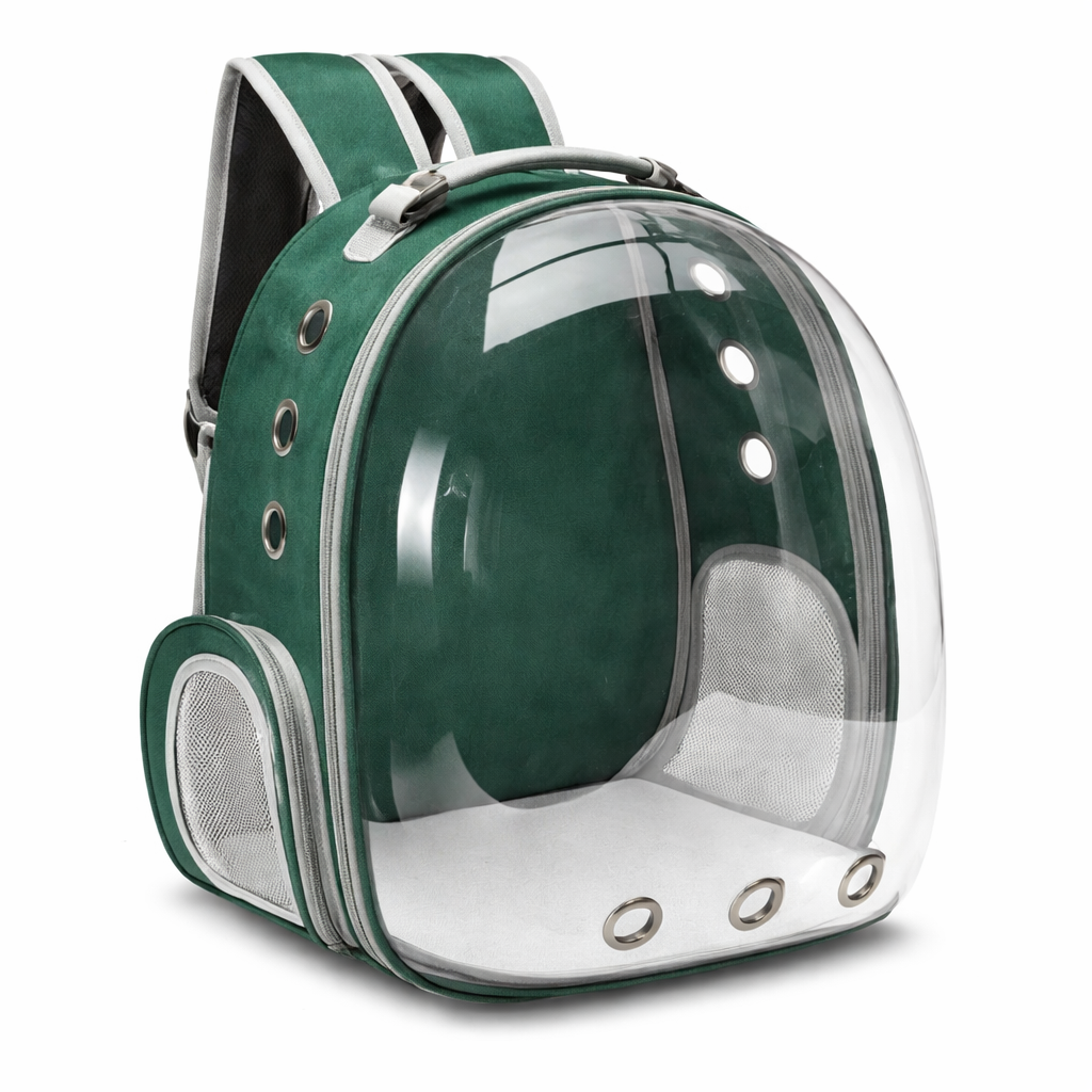 Cat Carrier Backpack Breathable Mesh Padded Straps Airline Approved