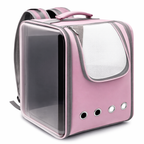 Cat Carrier Backpack Breathable Mesh Padded Straps Airline Approved