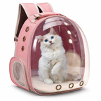 Cat Carrier Backpack Ventilated Mesh Padded Straps Durable Polyester