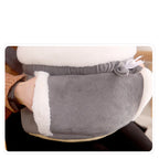 Cat Carrier Bag Soft Velvet Spacious Interior Adjustable Straps