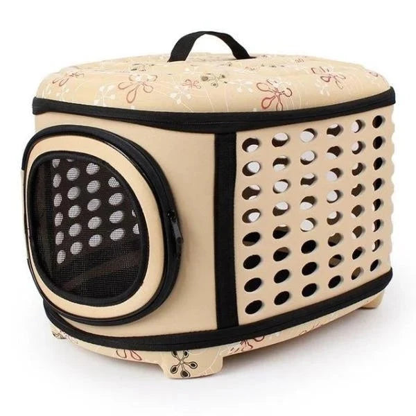 Cat Carrier Large Foldable Hard Top & Base