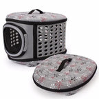 Cat Carrier Large Foldable Hard Top & Base