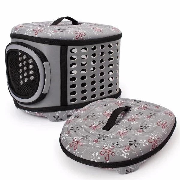 Cat Carrier Large Foldable Hard Top & Base