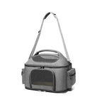 Cat Carrier Linen Spacious Interior Adjustable Strap