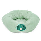 Cat Cave Litter Box Space-Saving Plush Velvet Easy-Clean