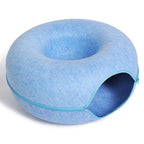 Cat Cave Plush Lined Peekaboo Opening