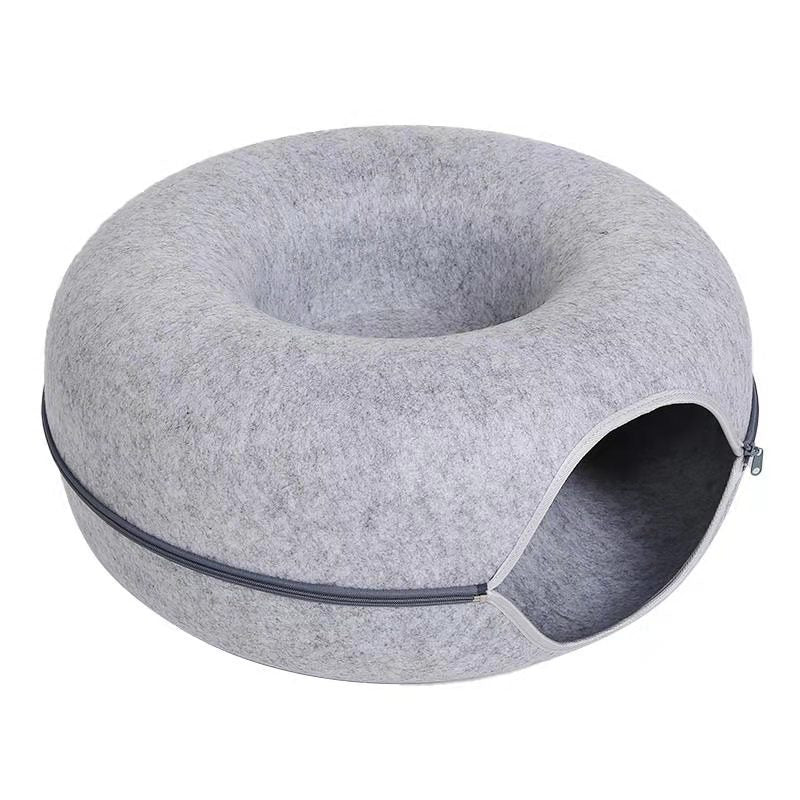 Cat Cave Plush Lined Peekaboo Opening