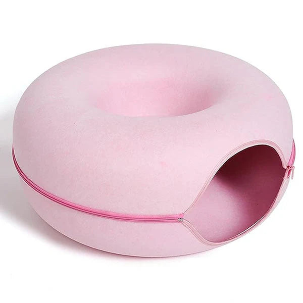 Cat Cave Plush Lined Peekaboo Opening