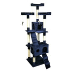 Cat Climbing Frame Multi-Layer Plush Platforms Jute Scratching Posts