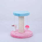 Cat Climbing Frame Multi-Level Flannel & Sisal