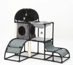 Cat Climbing Frame Multi-Level Sturdy Tool-Free Assembly