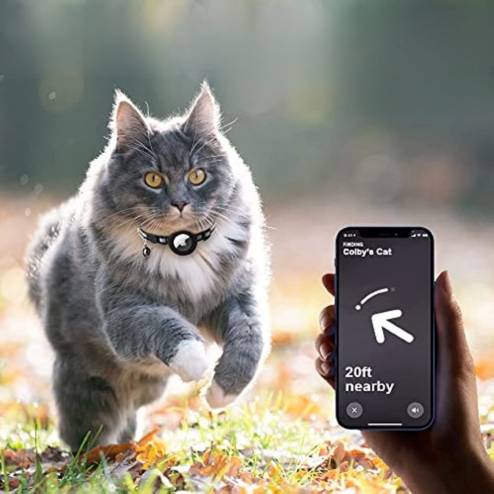Cat Collar Reflective & Tracker-Compatible Breakaway Buckle