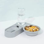 Cat Feeder Automatic Portion Control & Stainless Steel Bowl