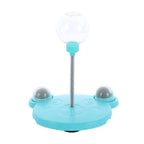 Cat Feeder Slow-Feed Leaky-Ball Suction-Cup Base
