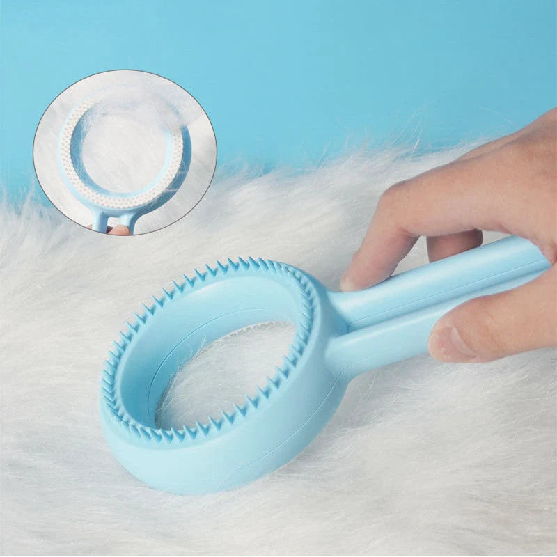 Cat Grooming Brush Double-Sided Shaver & Comb