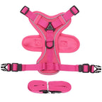 Cat Harness & Leash Set Reflective Breathable Mesh Quick-Release