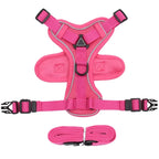 Cat Harness & Leash Set Reflective Breathable Mesh Quick-Release