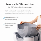 Cat Litter Box Open-Top Self-Cleaning Odor Control