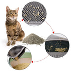Cat Litter Mat Double Layer Honeycomb Waterproof & Non-Slip