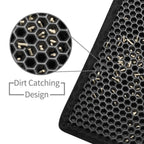 Cat Litter Mat Double Layer Honeycomb Waterproof & Non-Slip