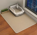 Cat Litter Mat Dual-Layer Water-Resistant & Machine Washable