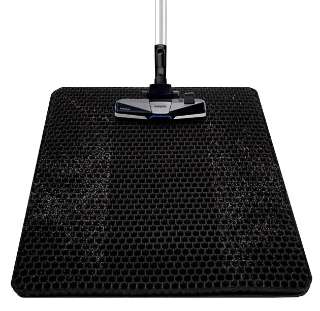 Cat Litter Mat Dual-Layer Water-Resistant & Machine Washable