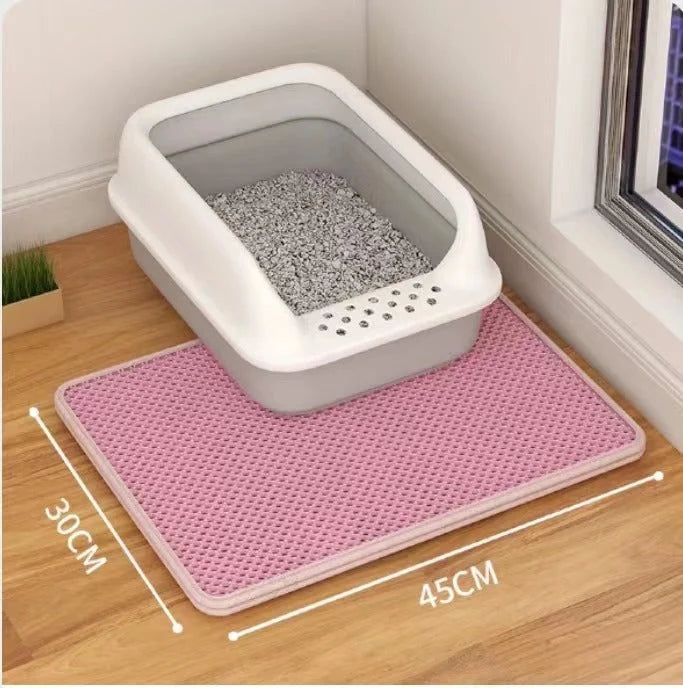 Cat Litter Mat Stain-Resistant & Litter-Trapping