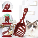 Cat Litter Scoop Polypropylene Cat-Shaped Handle