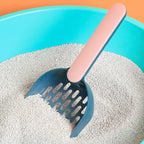 Cat Litter Shovel Hidden Bag Storage Ergonomic Handle