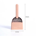 Cat Litter Shovel Hidden Bag Storage Ergonomic Handle