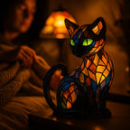 Cat Night Lamp Soft LED Touch Control Rechargeable