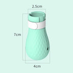 Cat Paw Bath Soft Silicone Leak Hole Nylon Strap