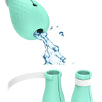 Cat Paw Bath Soft Silicone Leak Hole Nylon Strap