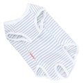 Cat Recovery Outfit Soft Breathable Blue And White Stripe
