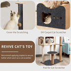 Cat Scratch Protector Pad Scratch-Attracting Nylon Repositionable